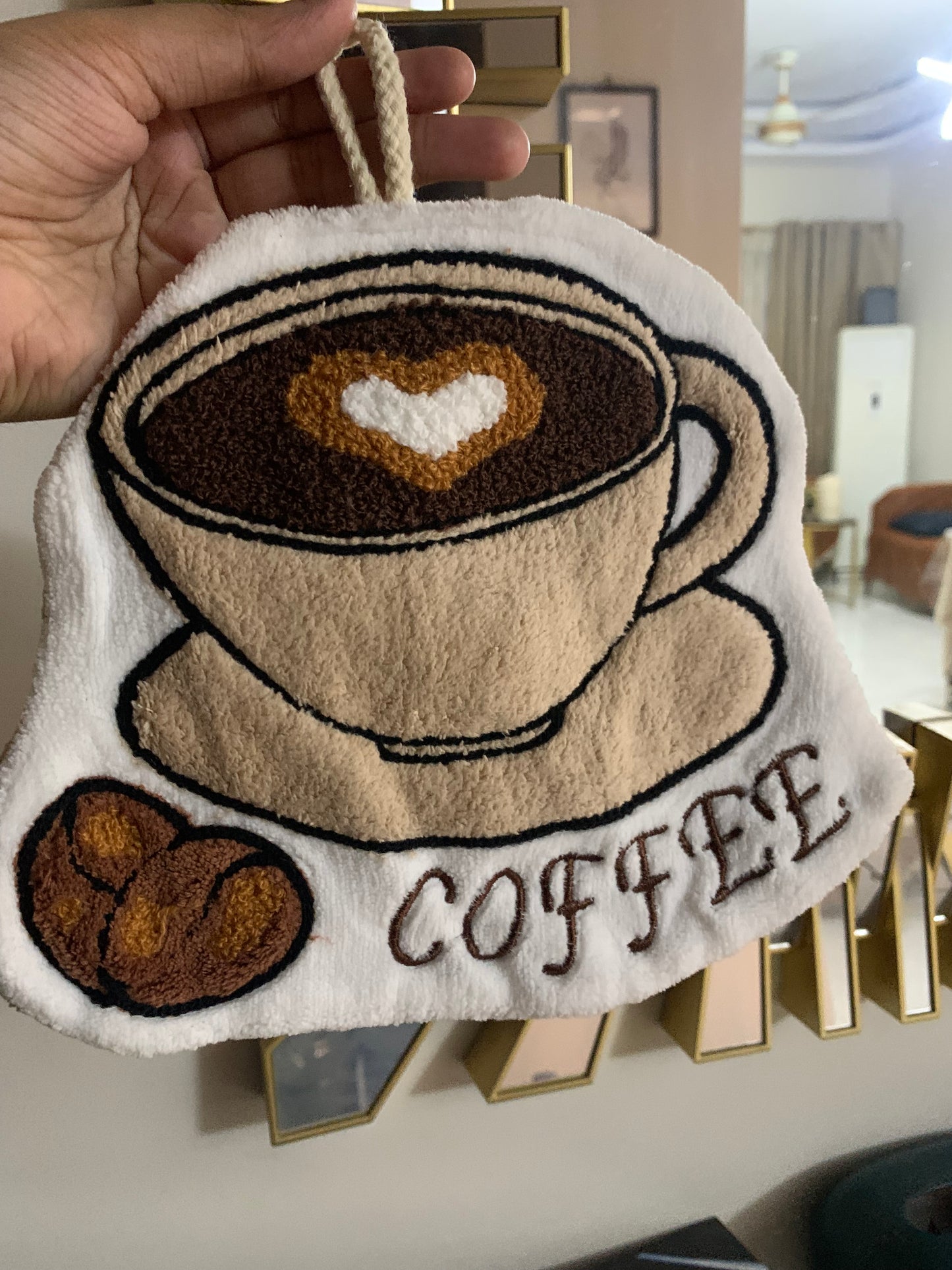 Coffee kitchen towel