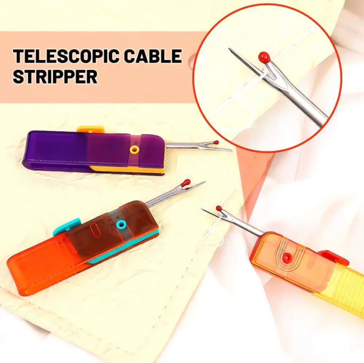 Sewing Seam Ripper Thread Tool (Mix/ Colour)