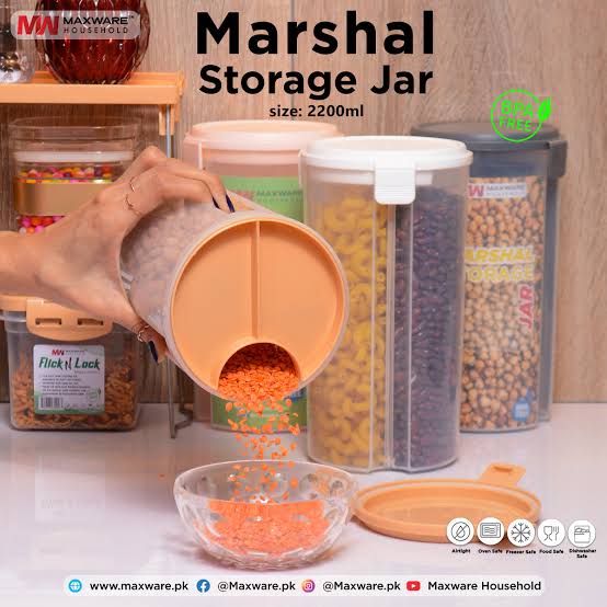 Marshal storage jar ( random colour )