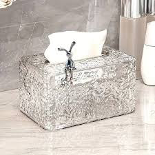 Luxury Crystal-Inspired Tissue Box with Elegant Bunny Accent🐰(Premium Quality