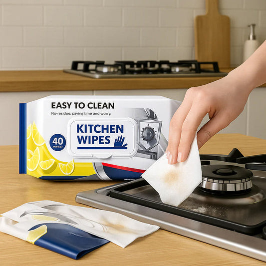 Kitchen cleaning wipes