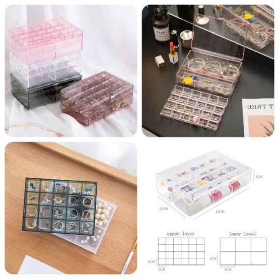 3 Layer Acrylic Jewelry Organizer