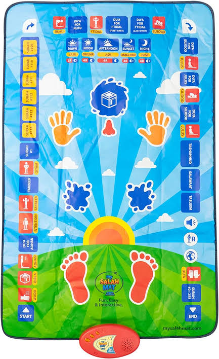 Educational Digital Prayer Mat For Kids