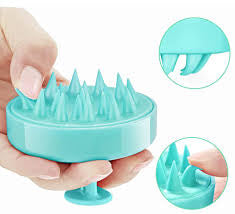 Silicon hair scalp massager