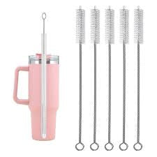 Extra straw cleaner brush