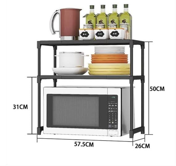 2L microwave oven storage rack