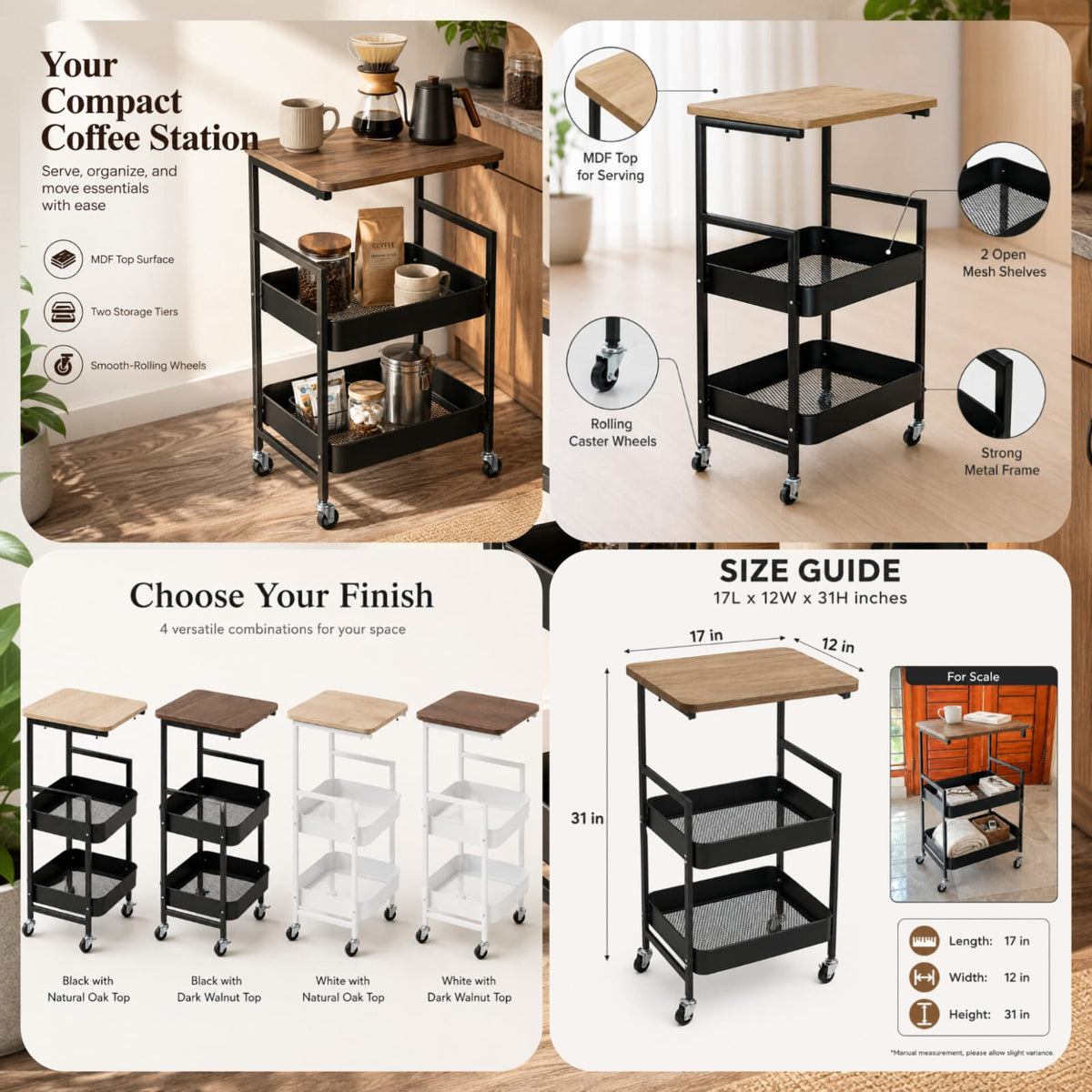 *Matrix Serve & Store Rolling Cart*-(Box Packing)