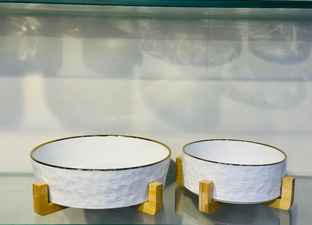 Salad bowl serving bowls