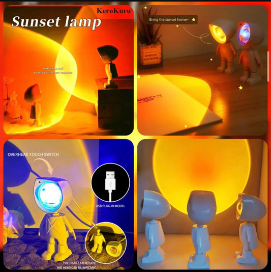 Aesthetic buddy sunset lamp