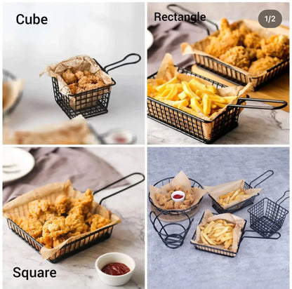 Snacks bucket and platters