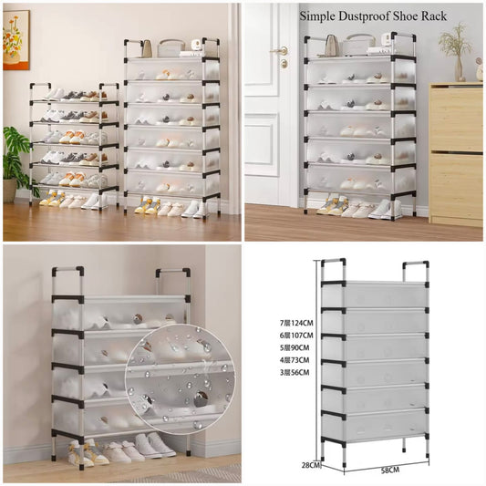 *Dustproof Shoes Rack*