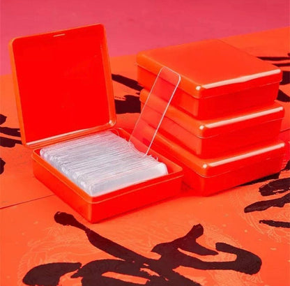 60 Pcs Box Reusable Nano Tapes, Waterproof Double Sided Adhesive Tape, Wall Sticker Non-marking And Washable Self Adhesive Tape