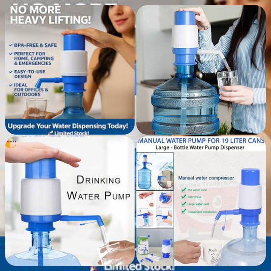 Manual water pump