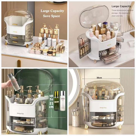 Luxury cosmetic storage organizer