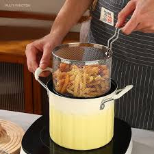 3L deep frying pot with stainer