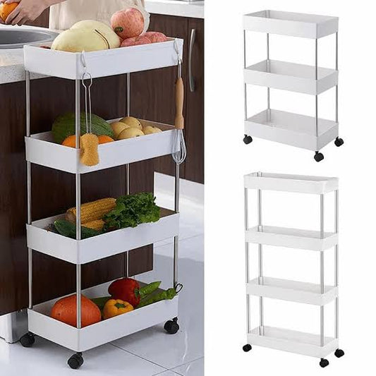 4 tier slim trolly