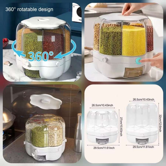 *Petal Cap Rotating Cereal Dispenser box Packing) *