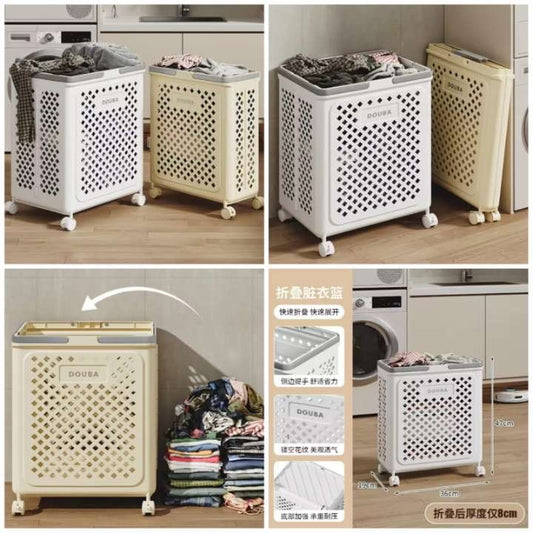 *Foldable Laundry Trolly Size: 47x36x19 cm*