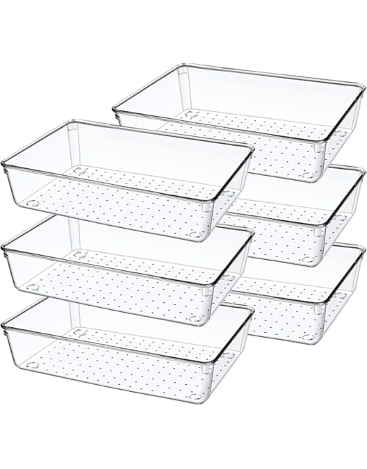 4 pcs acrylic organizer