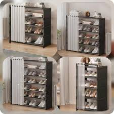 Curtain shoes rack 5L 6L 7L