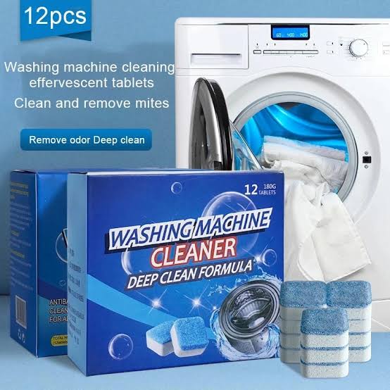 12pcs Washing machine cleaner tablets