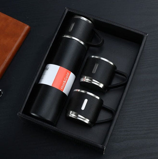 Vaccum flask cup set stainless steeel