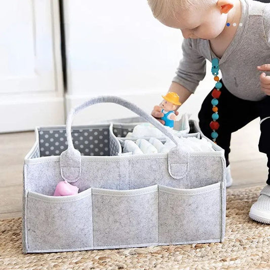 Baby Diaper Caddy Organizer, Newborn Caddy Nappy Bag