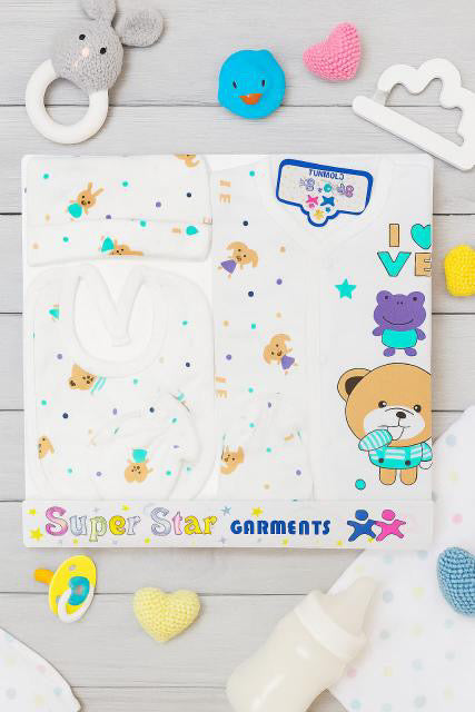 5 pcs baby gift set