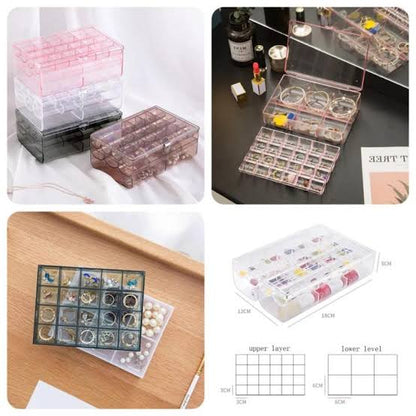 3 Layer Acrylic Jewelry Organizer