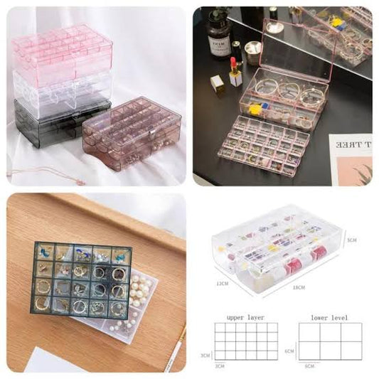 3 Layer Acrylic Jewelry Organizer