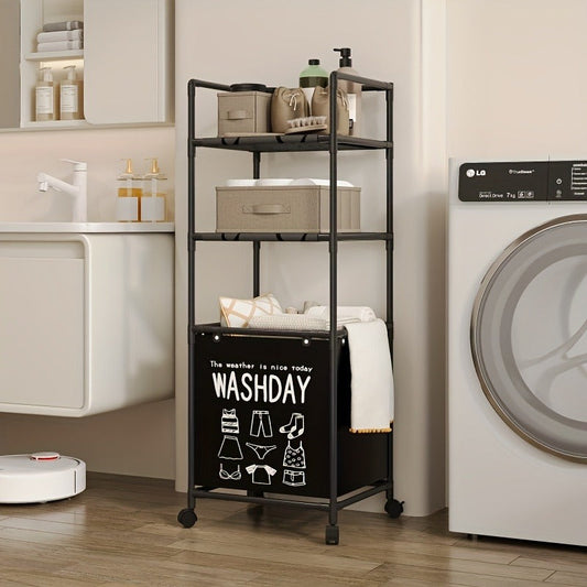 3 layer laundry storage