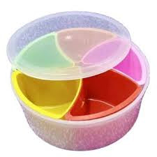 5 partition Kitchen masala box set