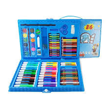 86 pcs kids drawing colour set