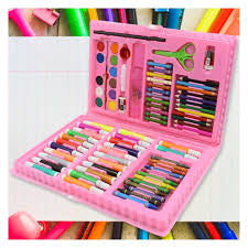 86 pcs kids drawing colour set