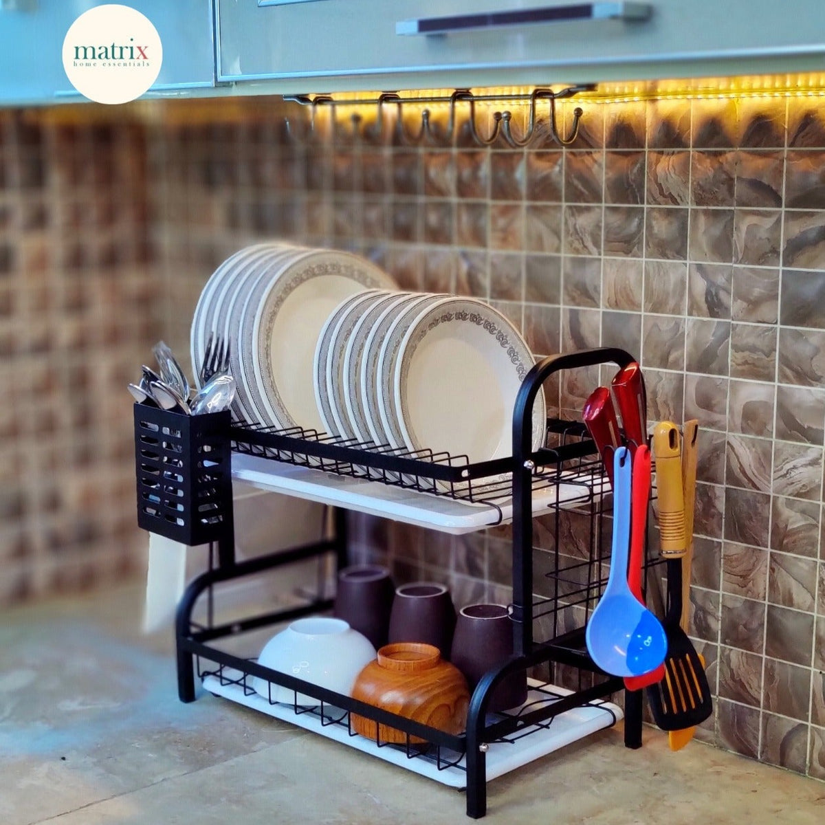 MULTI TIRED DISH ORGANIZER