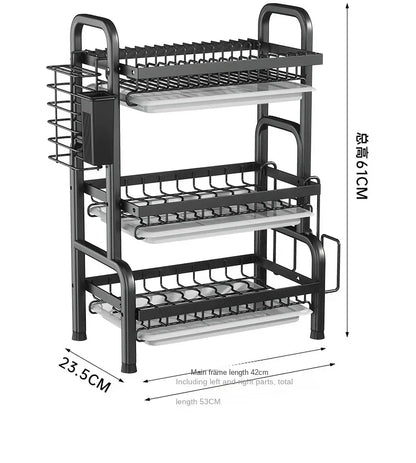 MULTI TIRED DISH ORGANIZER