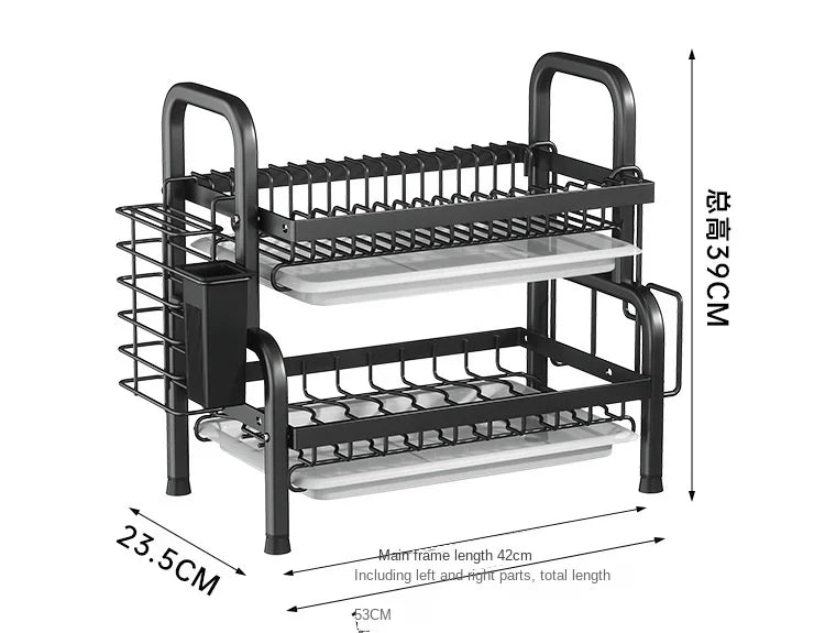 MULTI TIRED DISH ORGANIZER