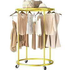 Round rotateable coat hanger