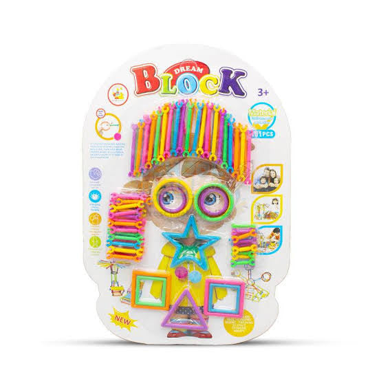 101pcs educational sticks card packing