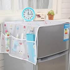 Refrigerator / Fridge Cover With Pockets