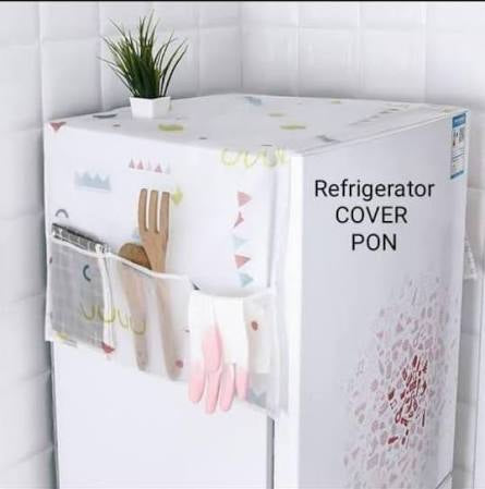 Refrigerator / Fridge Cover With Pockets
