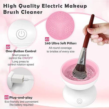 Rechargeable Makeup Brush Cleaner