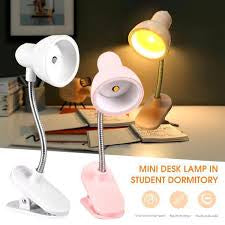 Mini Cute Fancy Book Clip Lamp Cell Operated