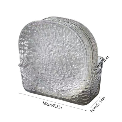 8 pcs glacier plate set