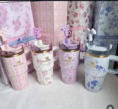 STANLEY X LOVESHACKFANCY CUTE MINI TUMBLER 20OZ