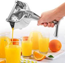 Manual juicer press machine squeezer