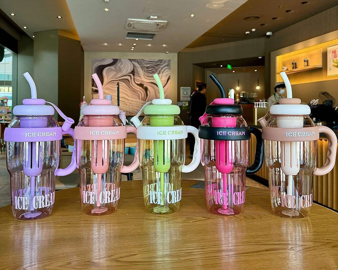 2 in 1 Water Bottles & Ice Cream Bottles!