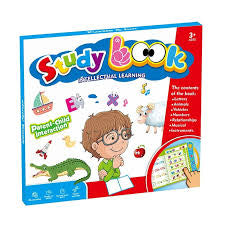 Cute Kids Study Educational Battery Operated Study Book For Kids and Toddlers - G10900