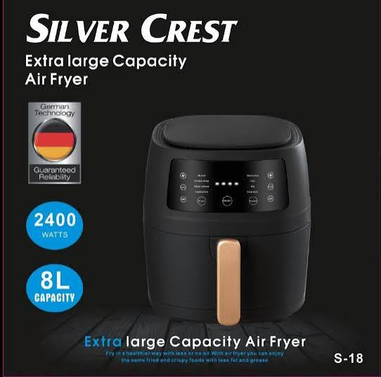 Silver Crest Digital Air Fryer (6 L) large size