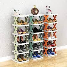 X-Shape Shoe Rack